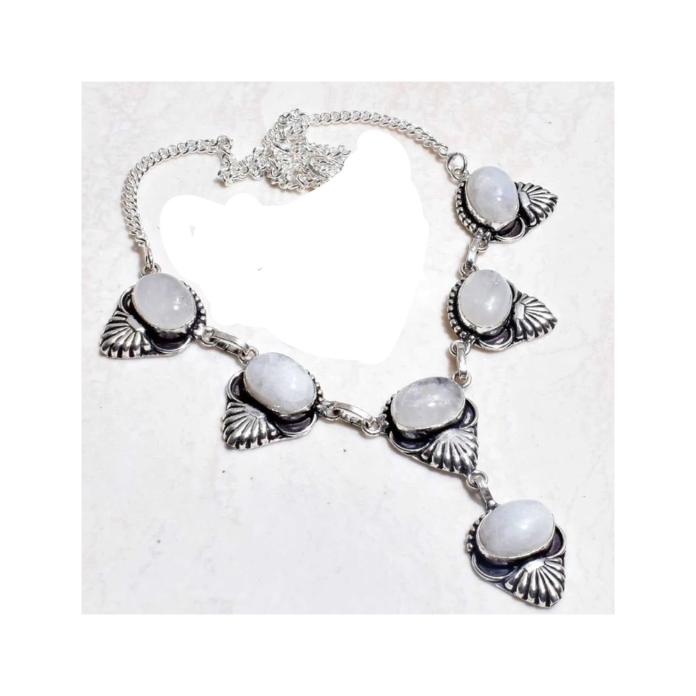 Elegant Moonstone Necklace